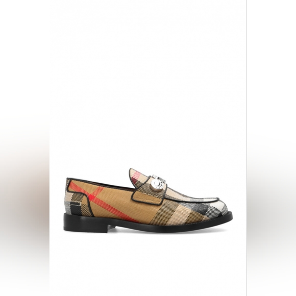 NEW BURBERRY BROADBROOK LOAFERS WITH STUDS - Picture 3 of 16